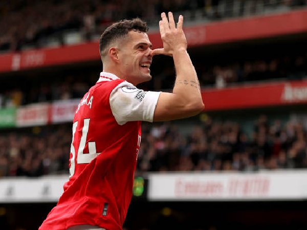 Granit Xhaka sangat berkontribusi untuk Arsenal musim ini