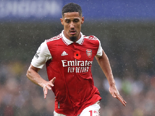 William Saliba sudah melewatkan sembilan pertandingan terakhir Arsenal