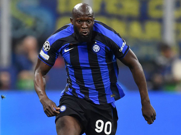 Striker Inter Milan, Romelu Lukaku.