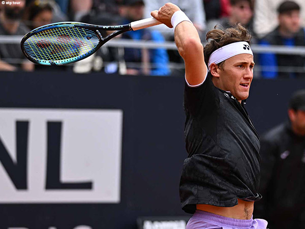 Jannik Sinner Terdepak, Casper Ruud Tampil Tanpa Cela Di Roma