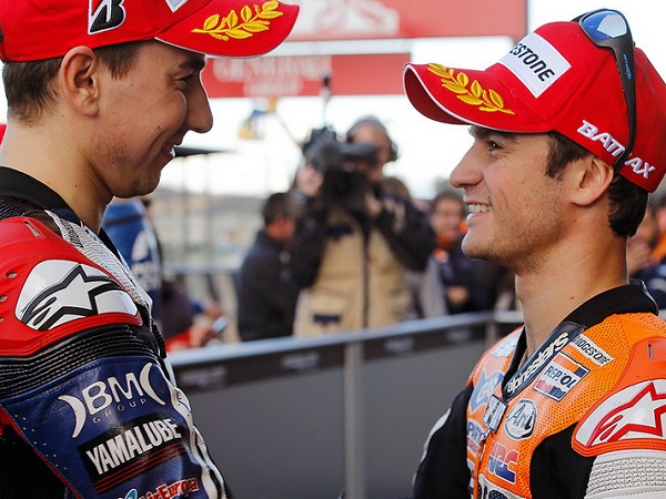 Dani Pedrosa, Jorge Lorenzo