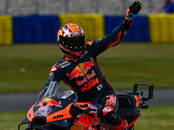 Jack Miller kesal lagi-lagi alami crash di GP Prancis.