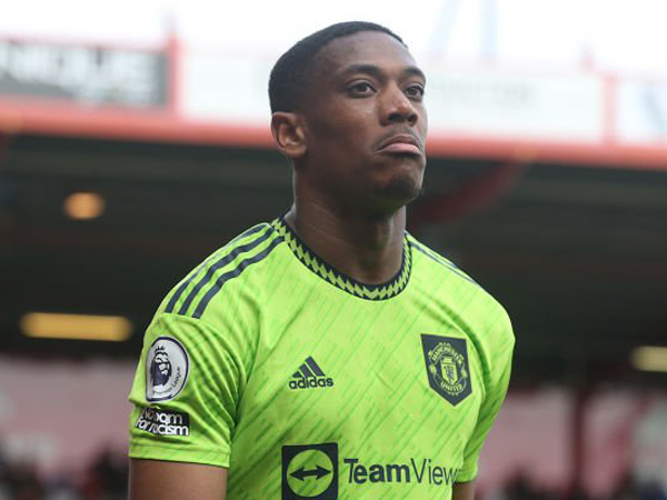 Penyerang Manchester United, Anthony Martial.