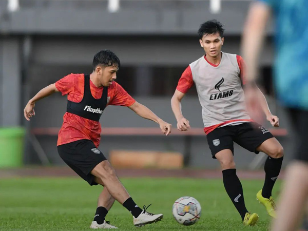Latihan skuat Borneo FC jelang Liga 1 musim depan