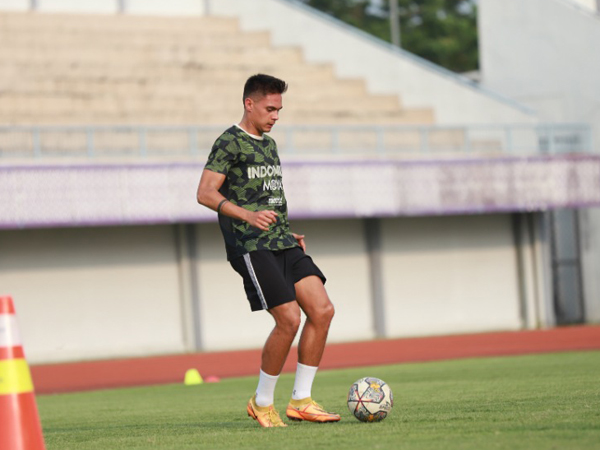 Pemain anyar Persita Tangerang, Christian Rontini mulai berlatih bersama tim barunya