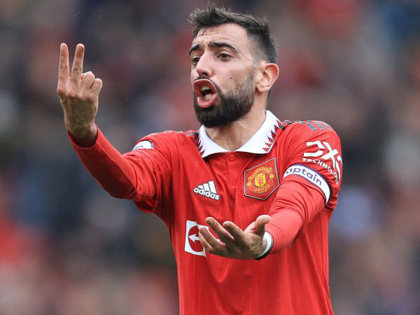 Playmaker Manchester United, Bruno Fernandes.