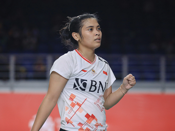 Gregoria Mariska Tunjung tak mau jemawa meski telah amankan tiket ke final Malaysia Masters 2023.