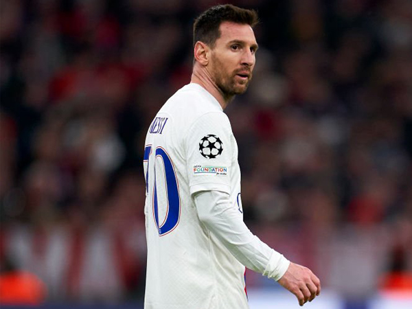 Penyerang PSG, Lionel Messi.