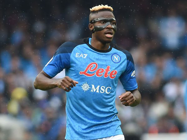 Penyerang Manchester United, Victor Osimhen.