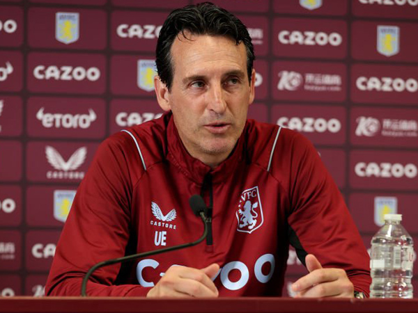 Manajer Aston Villa, Unai Emery.