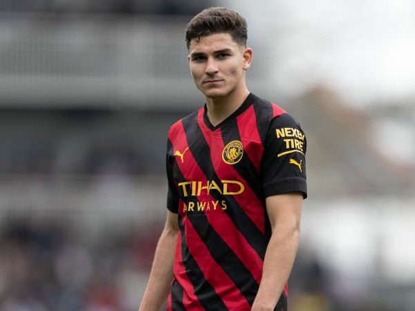 Striker Manchester City, Julian Alvarez.