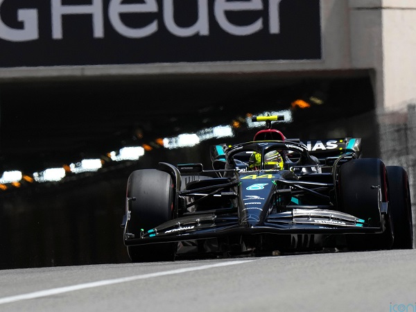 Lewis Hamilton akui peningkatan W14 di GP Monako sudah cukup bagus.