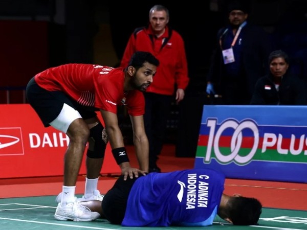 Sedih, HS Prannoy Berharap Untuk Kesembuhan Christian Adinata
