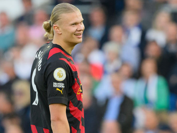 Striker Manchester City, Erling Haaland.