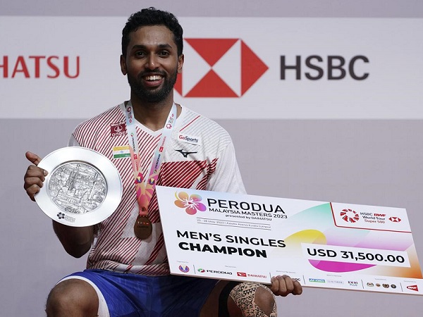 HS Prannoy Cetak Sejarah Raih BWF World Tour Perdananya di Malaysia Masters