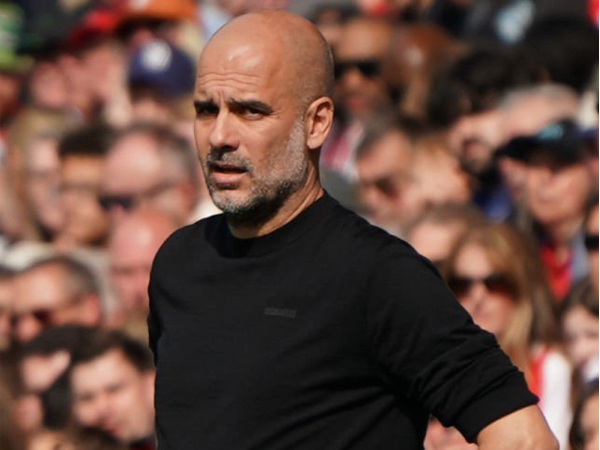 Manajer Manchester City, Pep Guardiola.