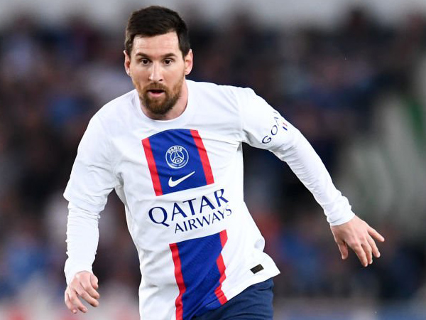 Penyerang PSG, Lionel Messi.