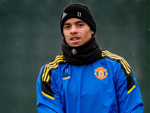 Winger Manchester United, Mason Greenwood.