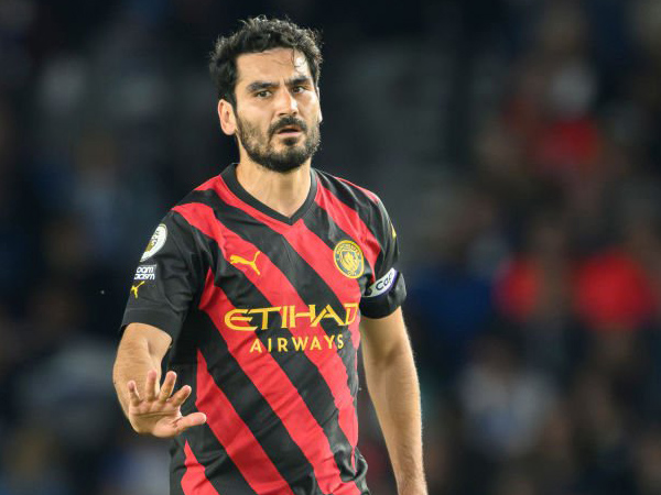 Gelandang Manchester City, Ilkay Gundogan.