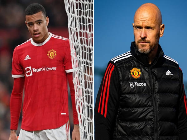 Manajer Erik ten Hag tak bisa memberi jaminan bagi Mason Greenwood apakah sang striker bisa kembali memperkuat klub pada musim depan / via Istimewa