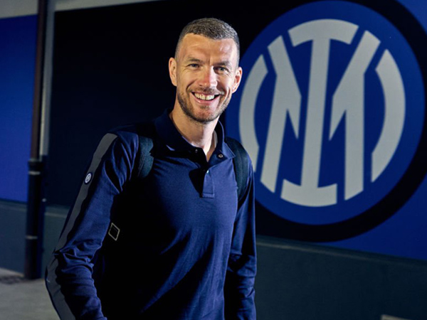 Striker Inter Milan, Edin Dzeko.