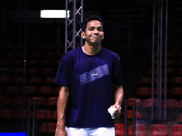 Chico Aura Dwi Wardoyo ingin berusaha maksimal saat lawan Kunlavut Vitidsarn.