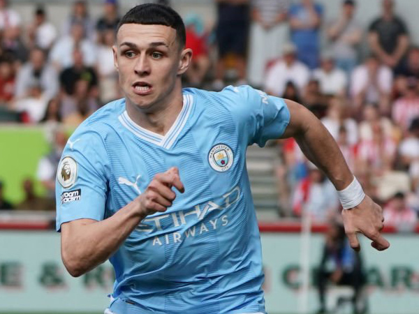 Winger Manchester City, Phil Foden.
