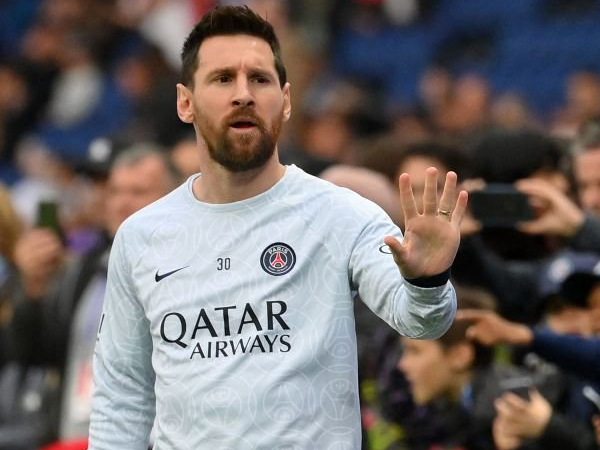 Penyerang PSG, Lionel Messi.