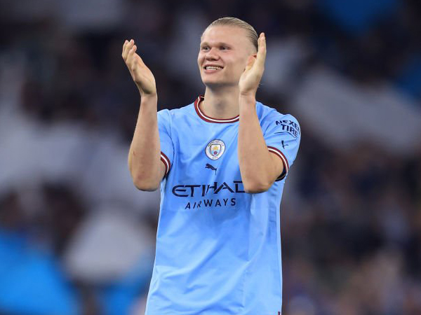 Striker Manchester City, Erling Haaland.