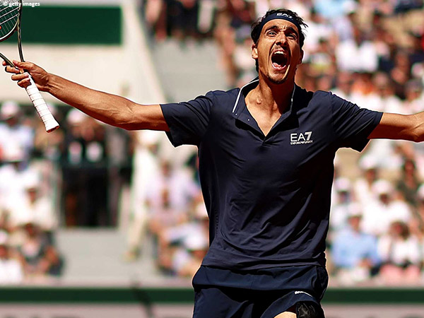 Hasil French Open: Lorenzo Sonego Jajal Lima Set Demi Tiket Babak 16 Besar