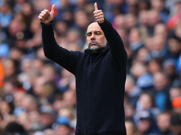 Manajer Manchester City, Pep Guardiola.