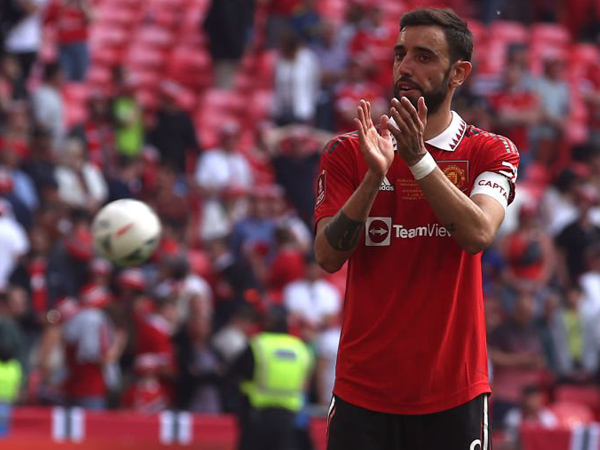 Playmaker Manchester United, Bruno Fernandes.