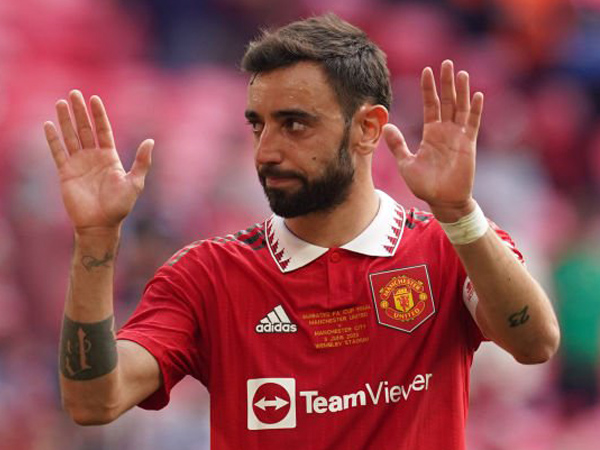 Playmaker Manchester United, Bruno Fernandes.