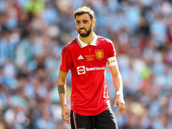 Playmaker Manchester United, Bruno Fernandes.