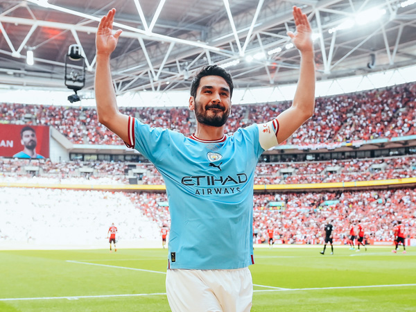Kapten Manchester City, Ilkay Gundogan.