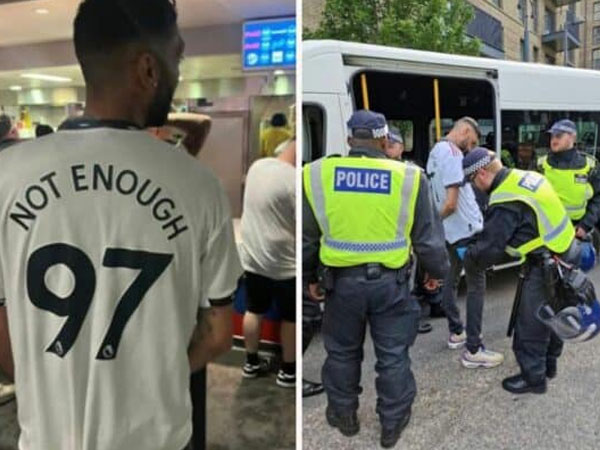 Singgung Bencana Hillsborough, Fans Manchester United Ditangkap di Wembley