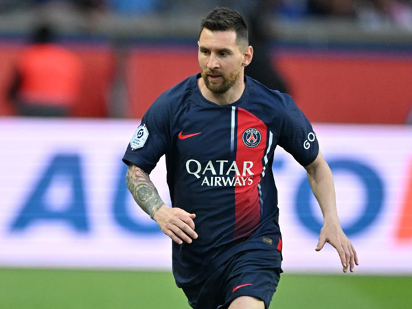 Penyerang PSG, Lionel Messi.