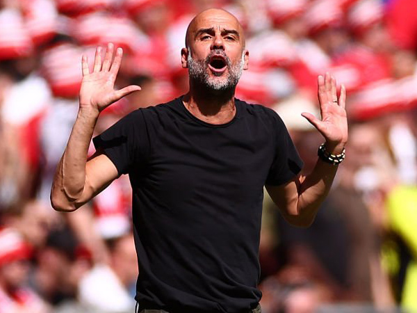 Manajer Manchester City, Pep Guardiola.