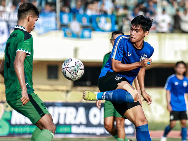 Gelandang PSIS Semarang, Septian David Maulana di laga uji coba