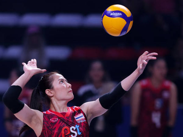 VNL 2023: Thatdao Nuekjang Tampil Luar Biasa, Thailand Permalukan Korea