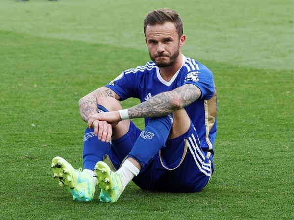Gelandang Leicester City, James Maddison.