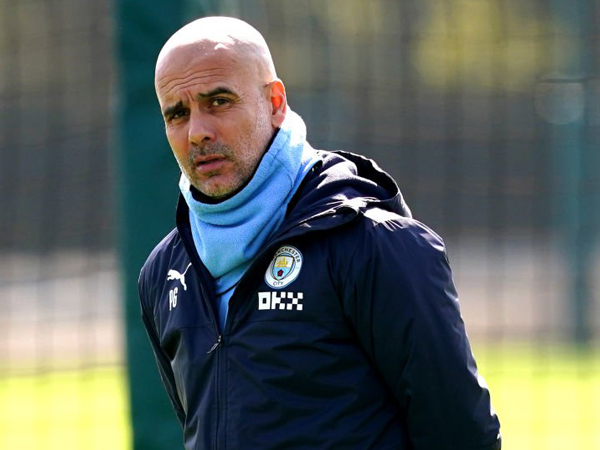 Manajer Manchester City, Pep Guardiola.
