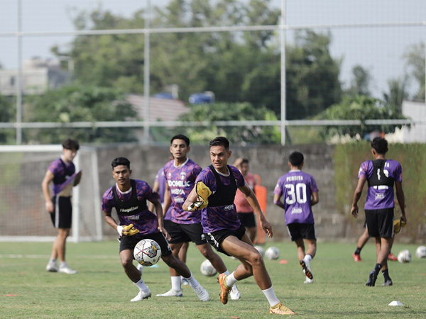 Latihan skuat Persita Tangerang