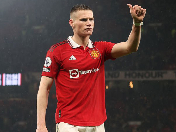Gelandang Manchester United, Scott McTominay.