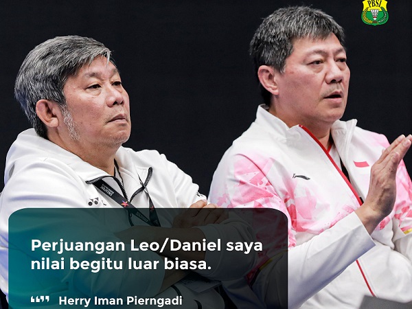Herry IP Puji Penampilan Leo/Daniel di Singapore Open 2023