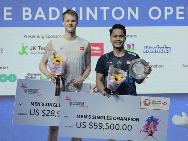 Hasil Final Singapore Open 2023: Lima Negara Berbagi Gelar