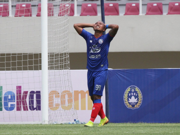 Penyerang senior Arema FC, Kushedya Hari Yudo