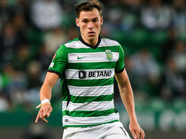 Gelandang Sporting CP, Manuel Ugarte.