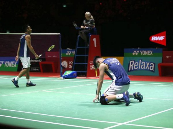Pramudya/Yeremia Akui Kelelahan Jalani Semifinal Indonesia Open 2023