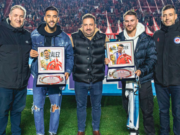 Alexis Mac Allister Dapat Penghargaan dari Klub Pertamanya di Argentina